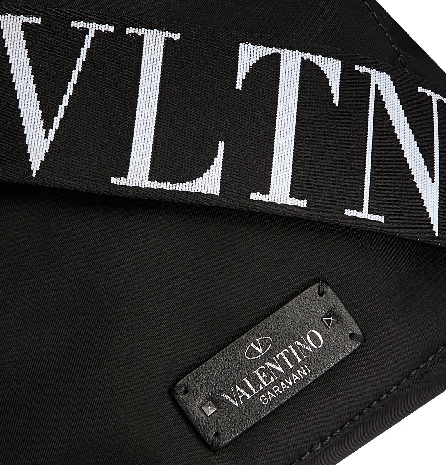 Valentino Garavani Logo-Jacquard Shell Messenger Bag - 5