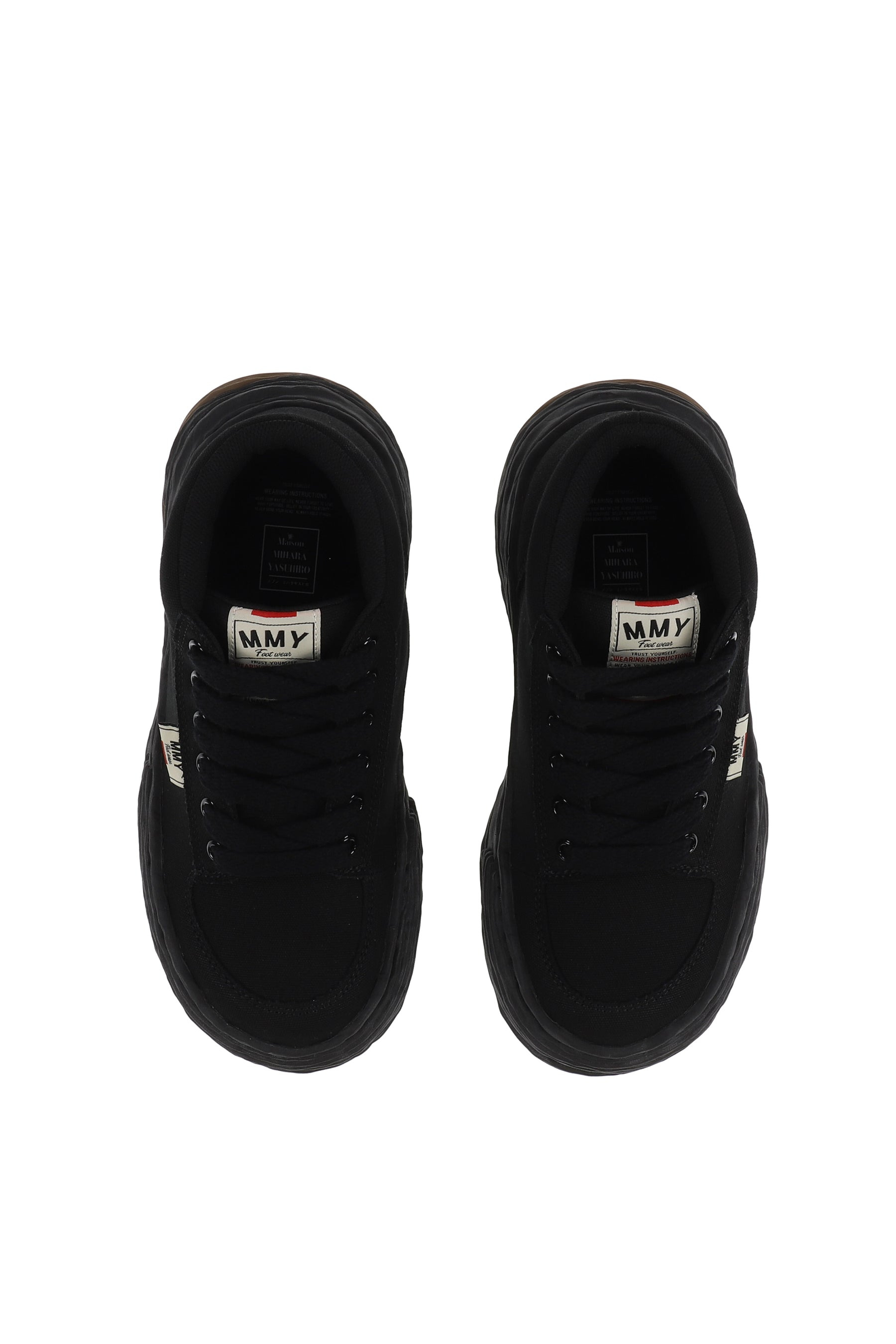OLIVER HIGH CANVAS / BLK BLK - 3