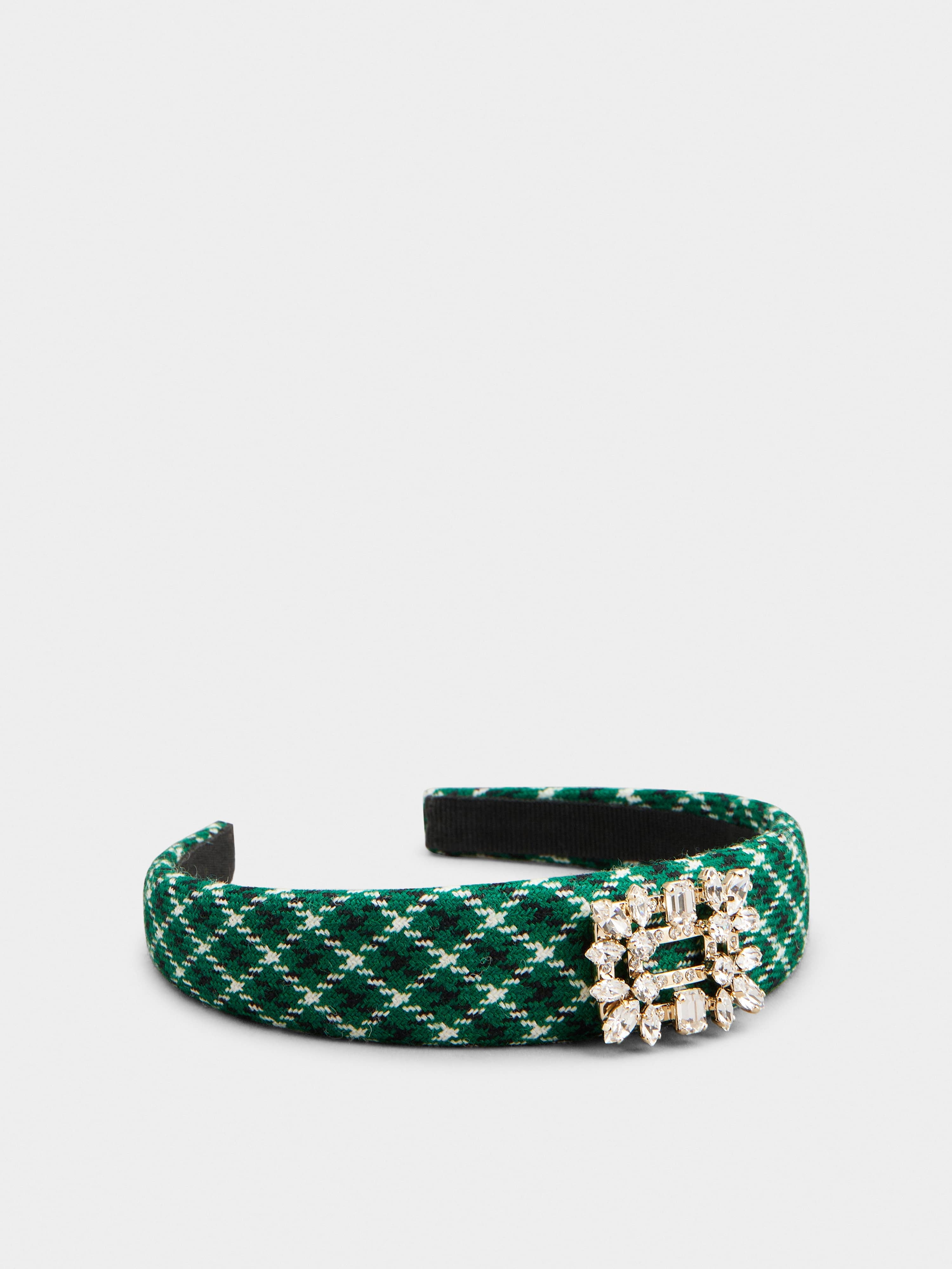 Broche Vivier Buckle Hair Band in Fabric 3