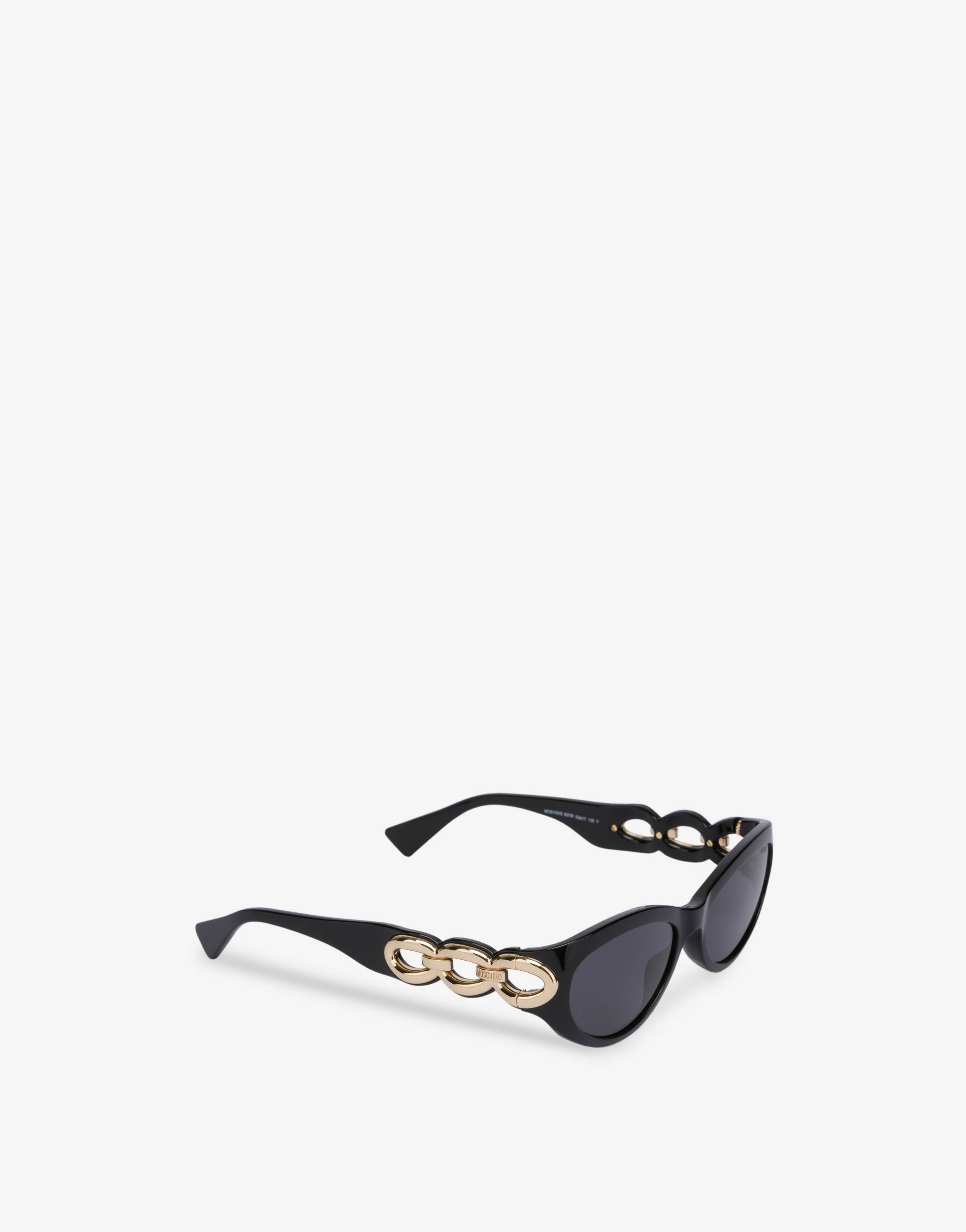 CHAIN BIJOU ACETATE SUNGLASSES - 2