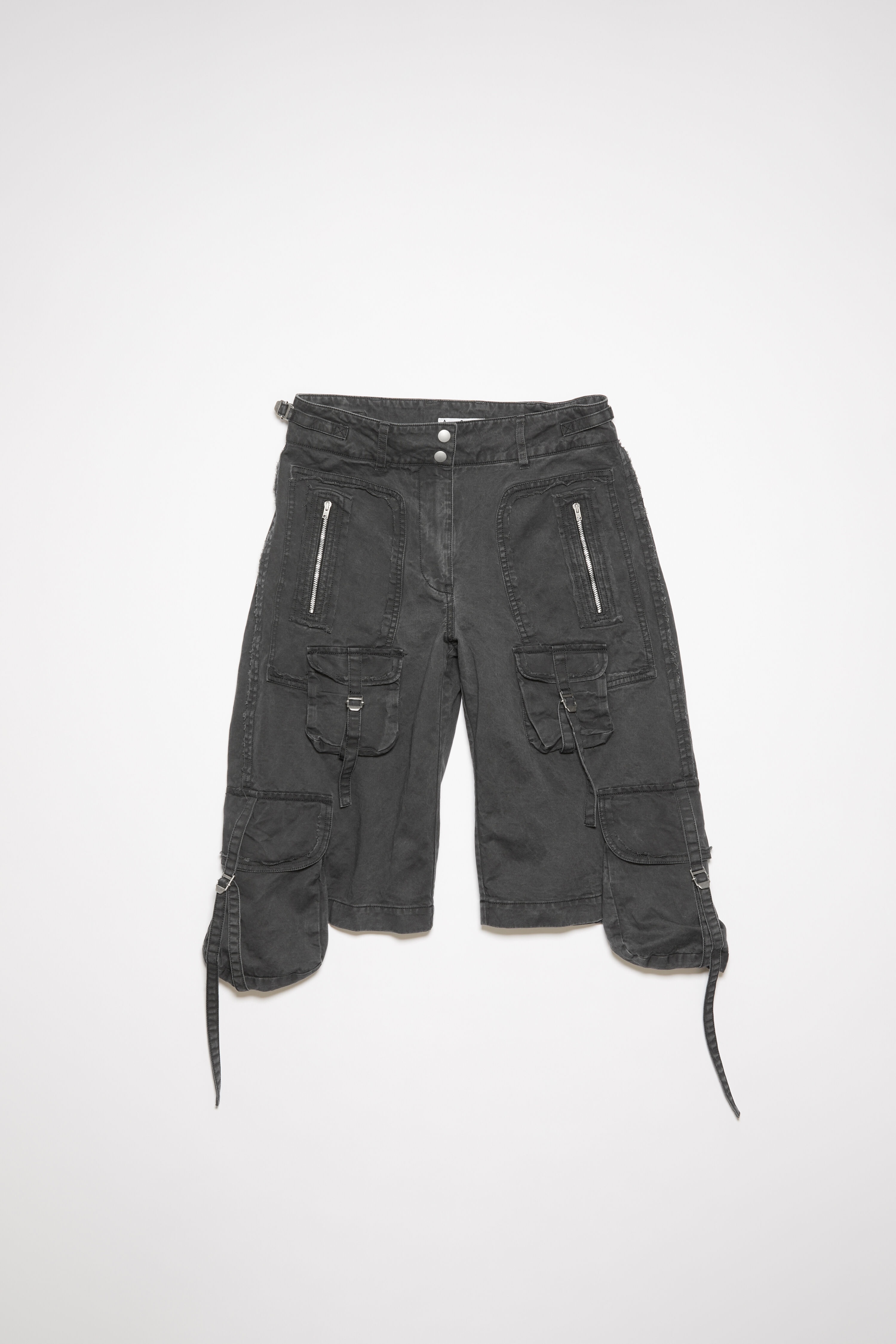 Cargo shorts - Charcoal Grey - 1