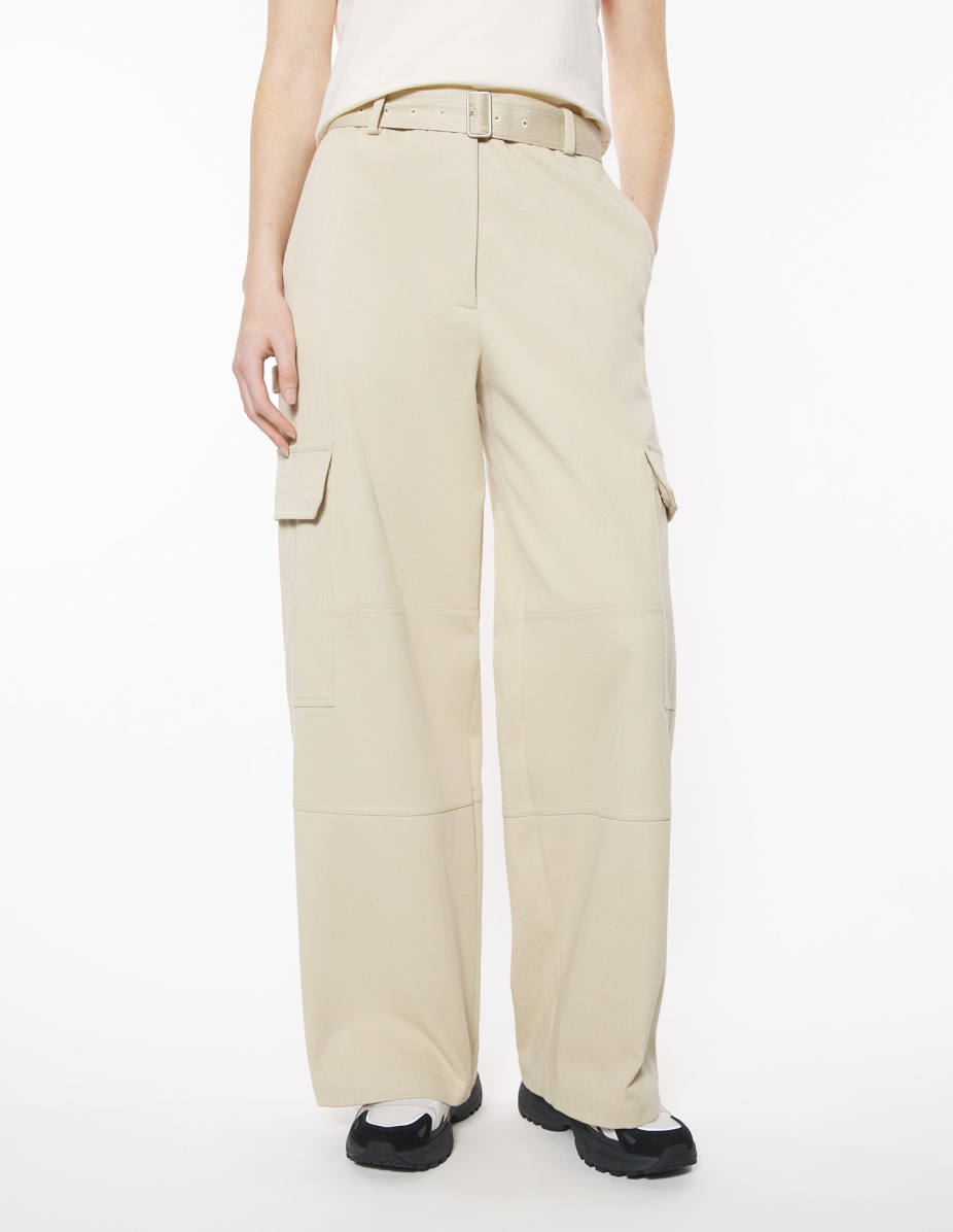 BELTED UTILITY PANTS - 3