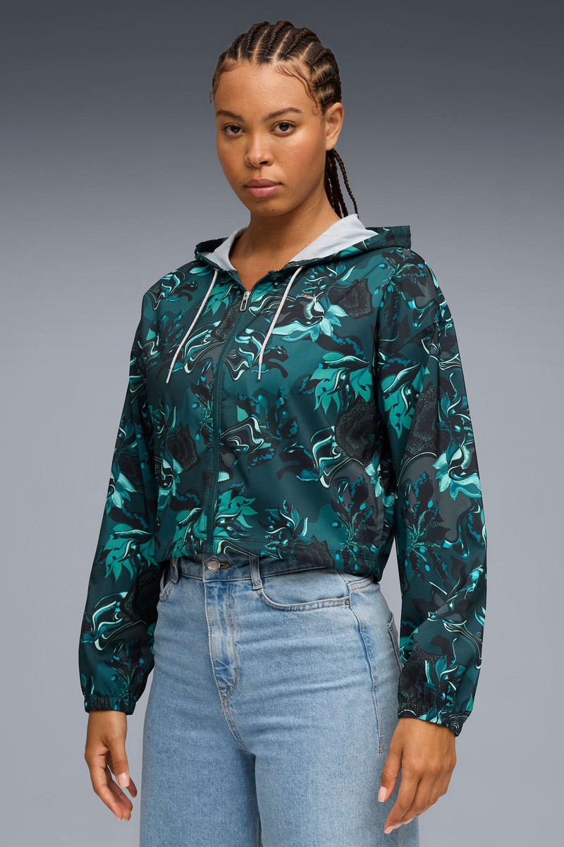 PUMA GREEN TERRAINS Woven Jacket Women outlook