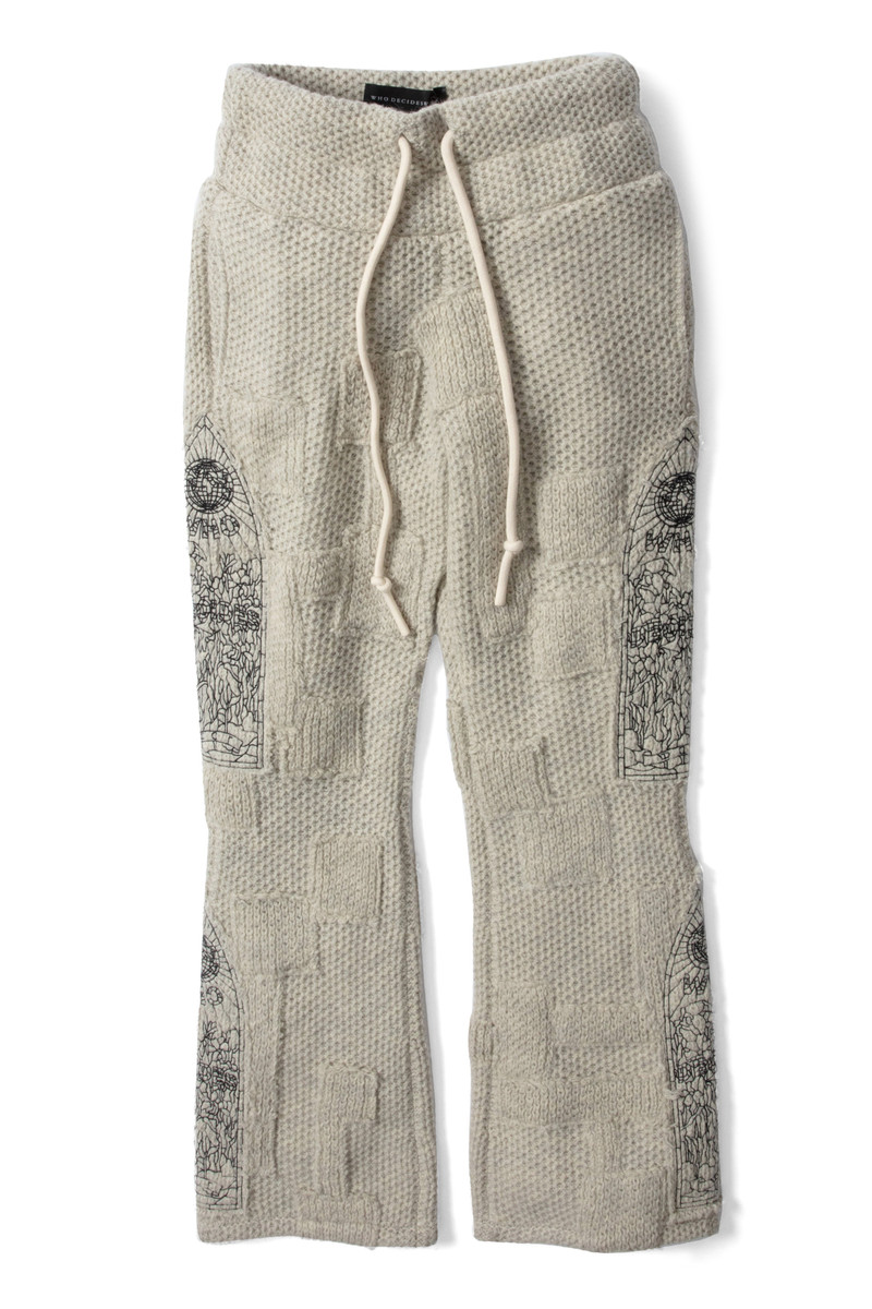 WAFFLE WINDOW SWEATPANT 1