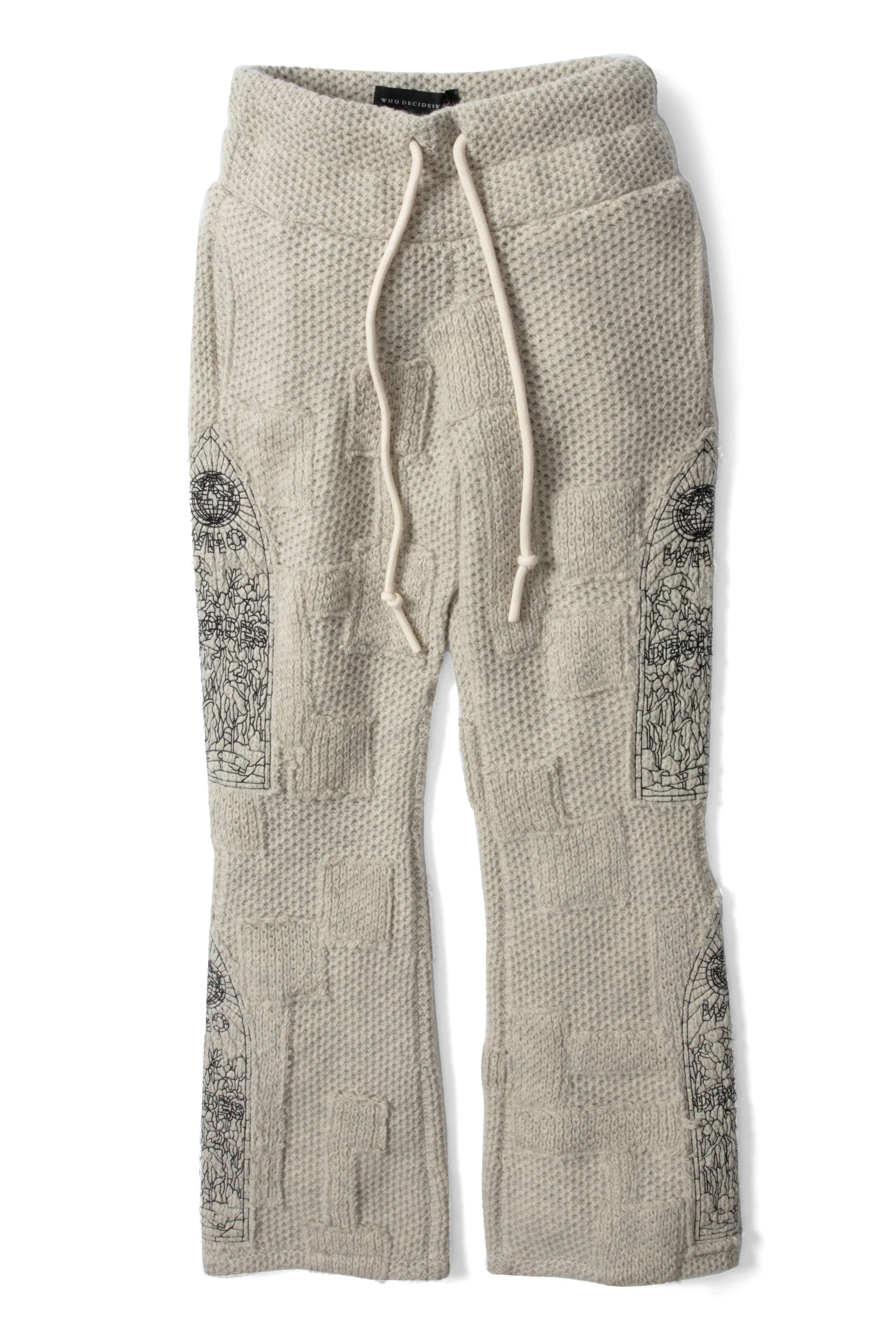 WAFFLE WINDOW SWEATPANT - 1