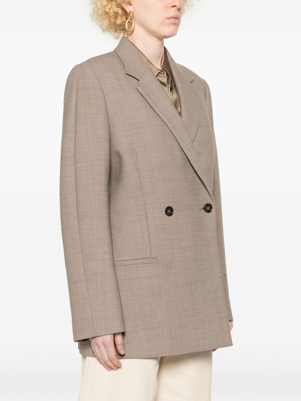 double-breasted blazer - 3