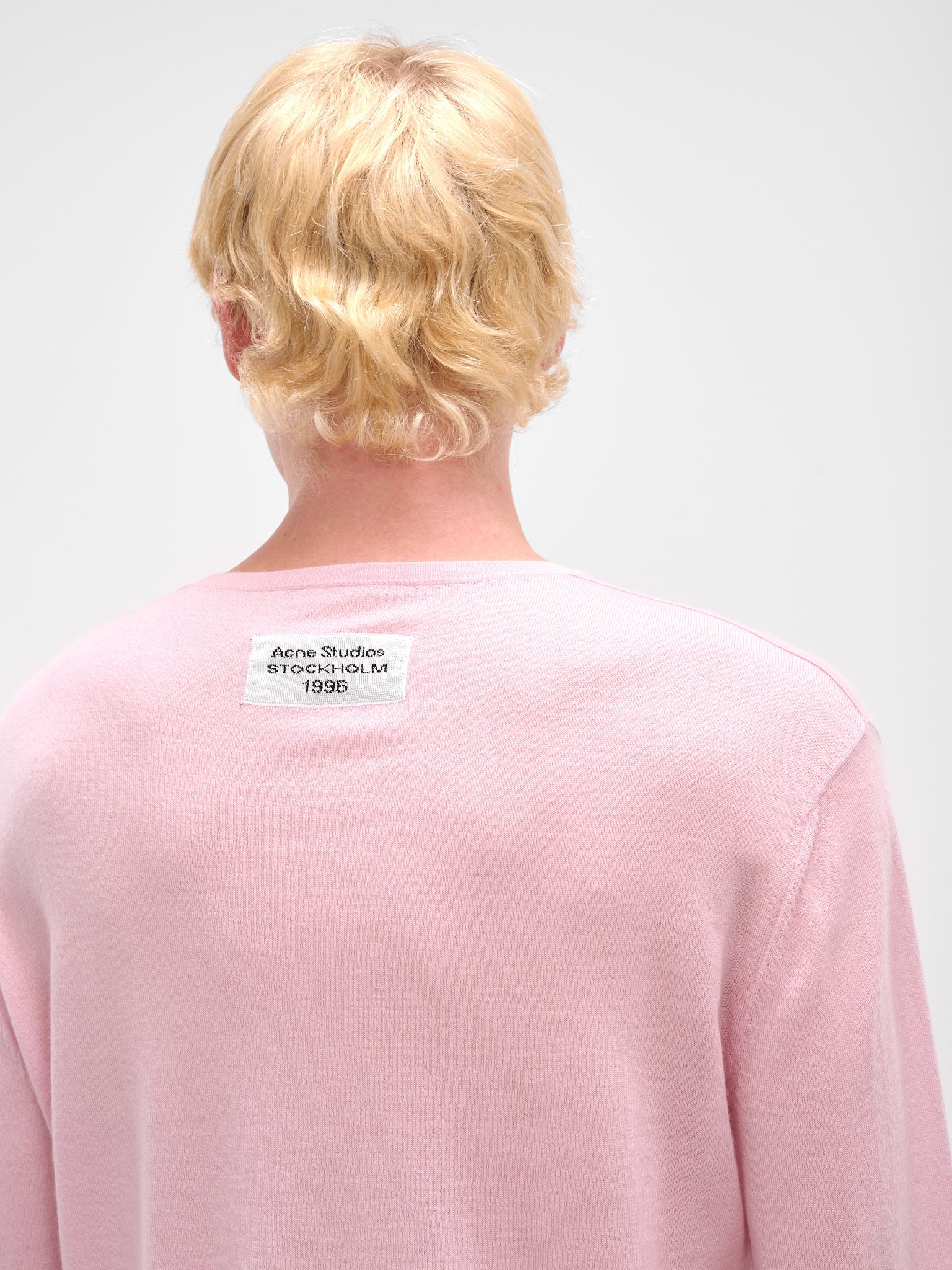 Pink Cashmere Knit Long Sleeve - 5