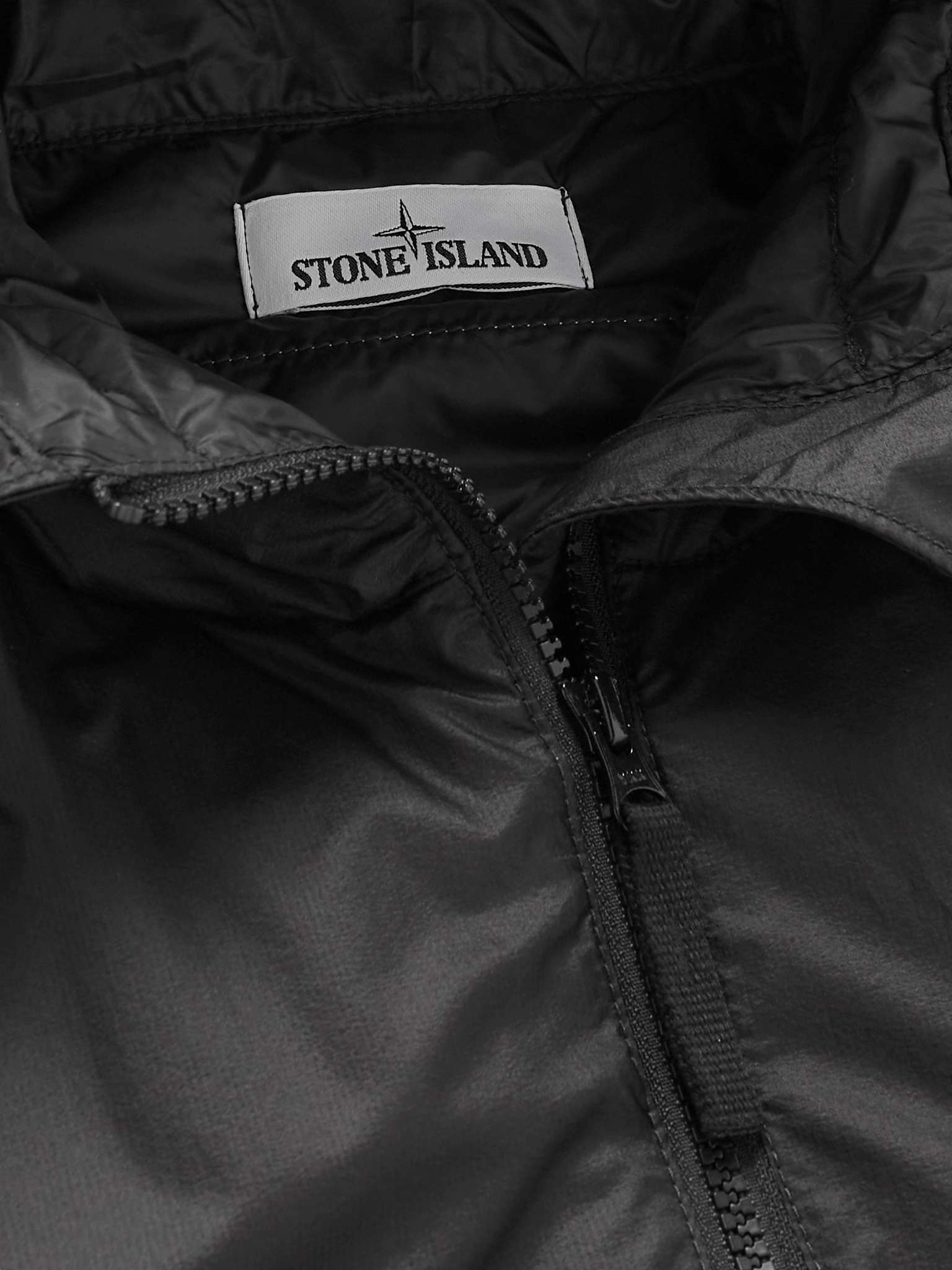 Logo-Appliquéd Shell Hooded Parka - 5