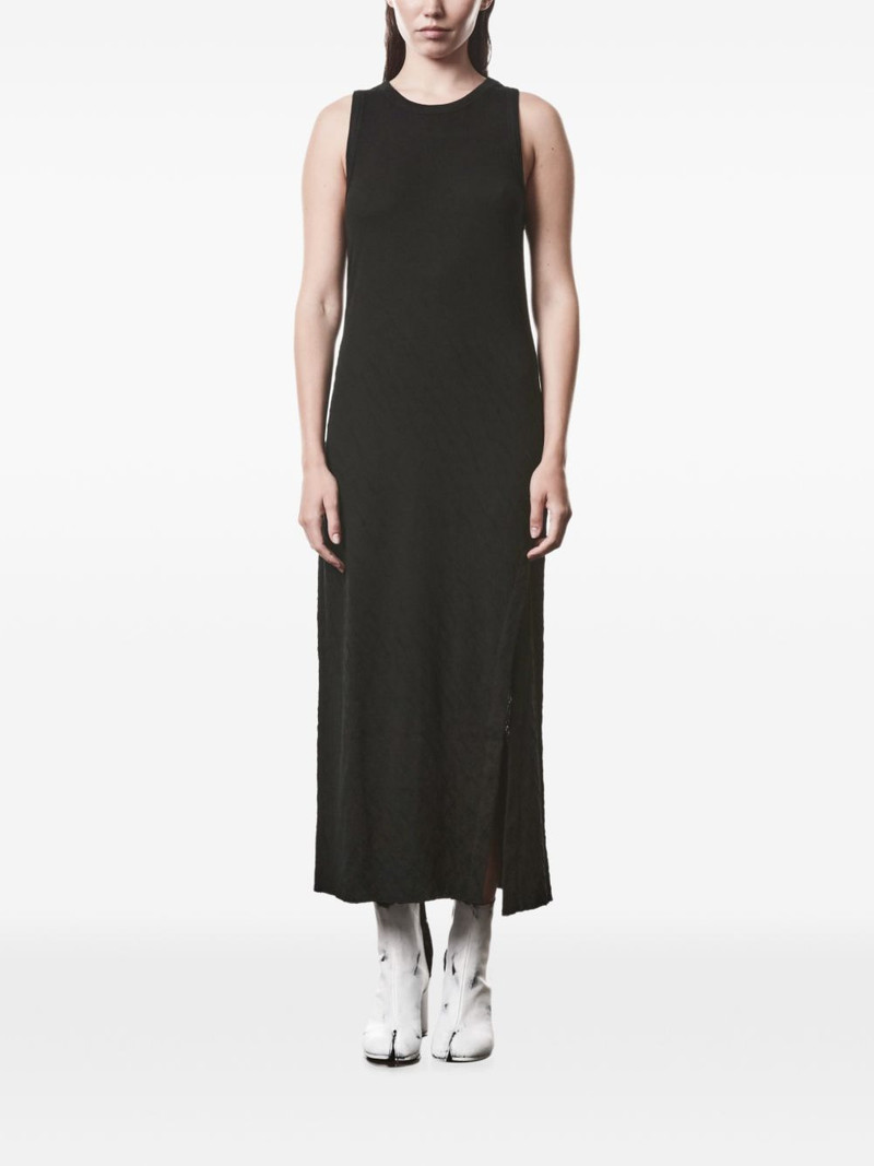 textured midi dress 1