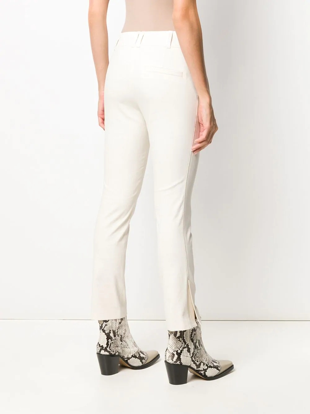 high-rise skinny trousers - 4