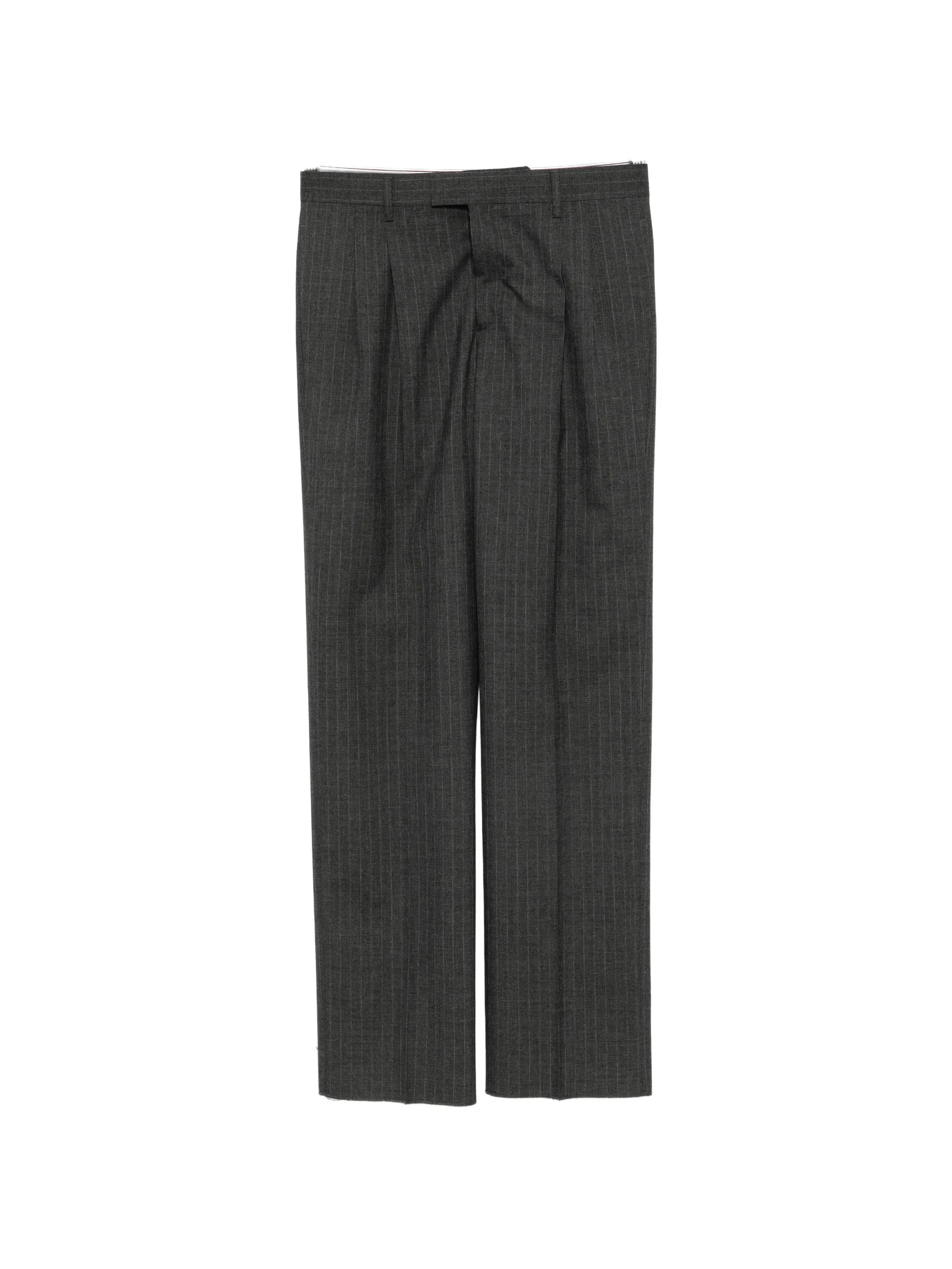 Lardini Pinstripe Pleated-design Trousers - 1