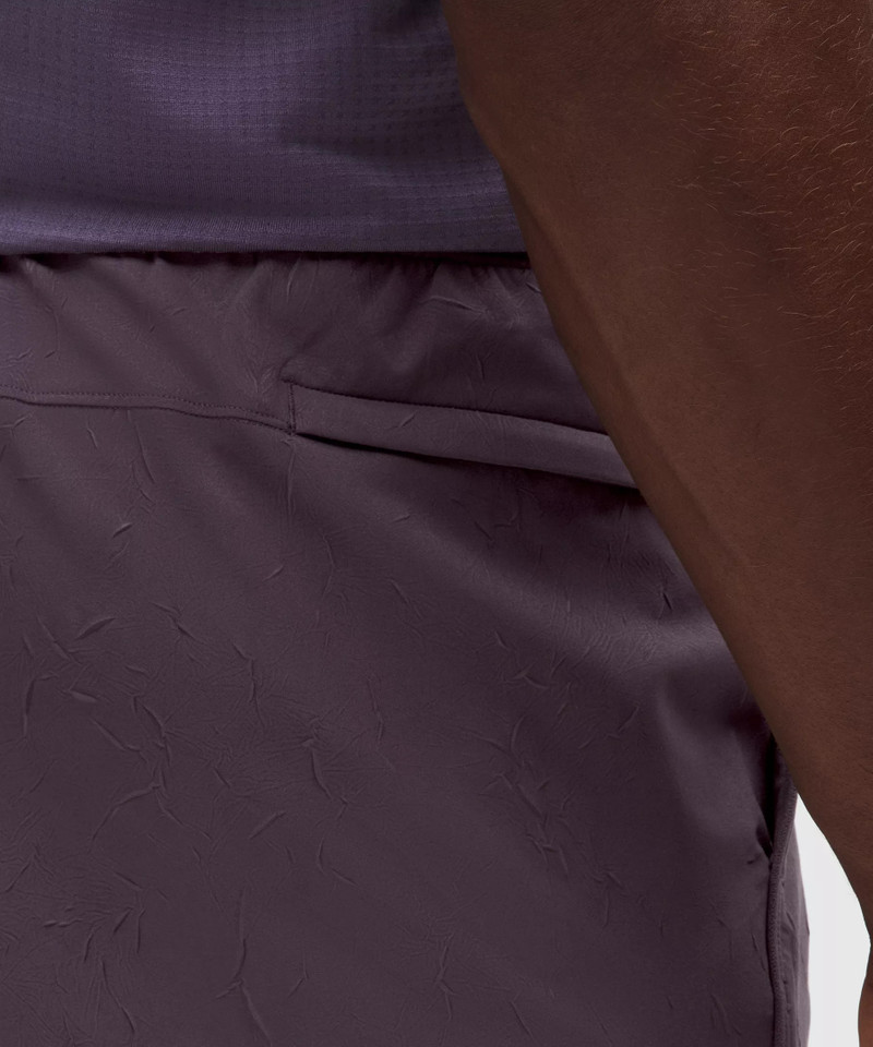 Zeroed In Linerless Crinkle Texture Short 5" 6