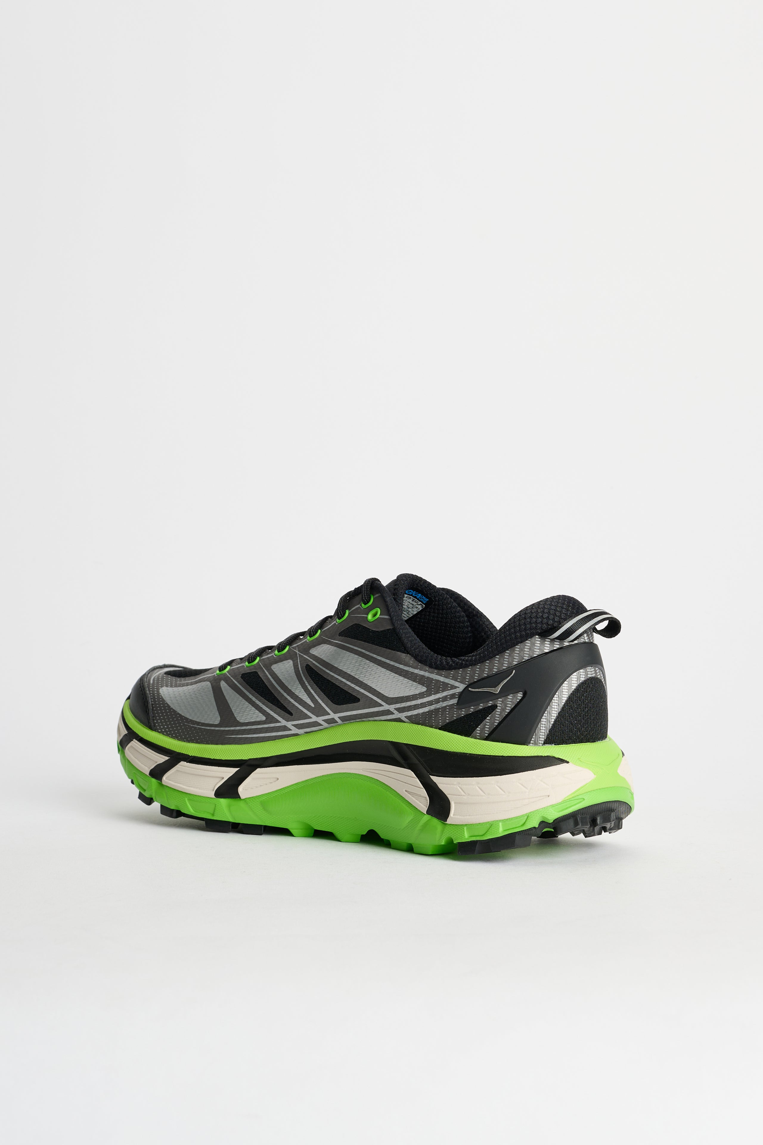 HOKA U MAFATE SPEED 2 BLACK / ELECTRIC GREEN - 2