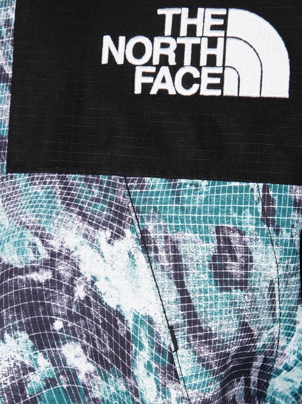 abstract-pattern print jacket - 3