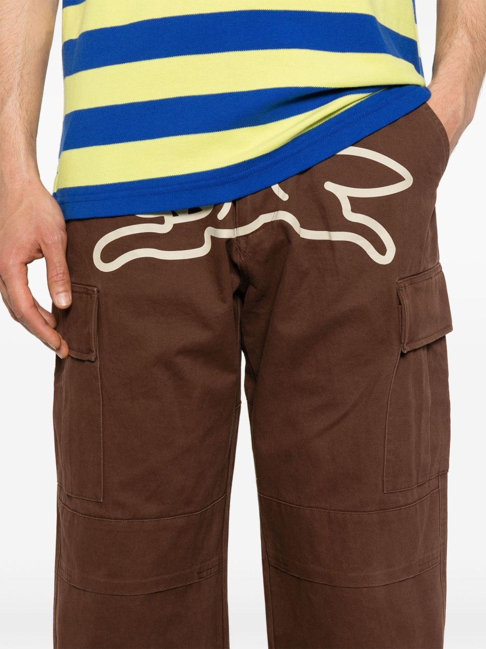 Running Dog cargo trousers - 5