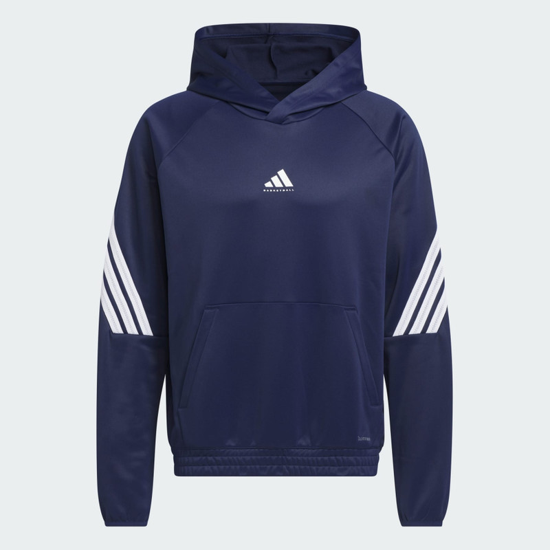 Adidas Basketball Crazy Warm Fleece Hoodie 1