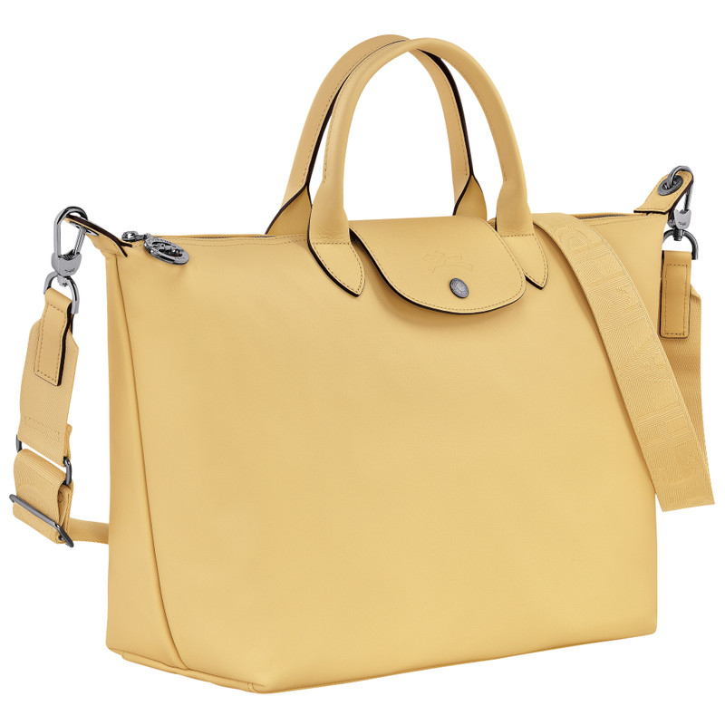 Longchamp Le Pliage Xtra L Handbag Wheat - Leather outlook
