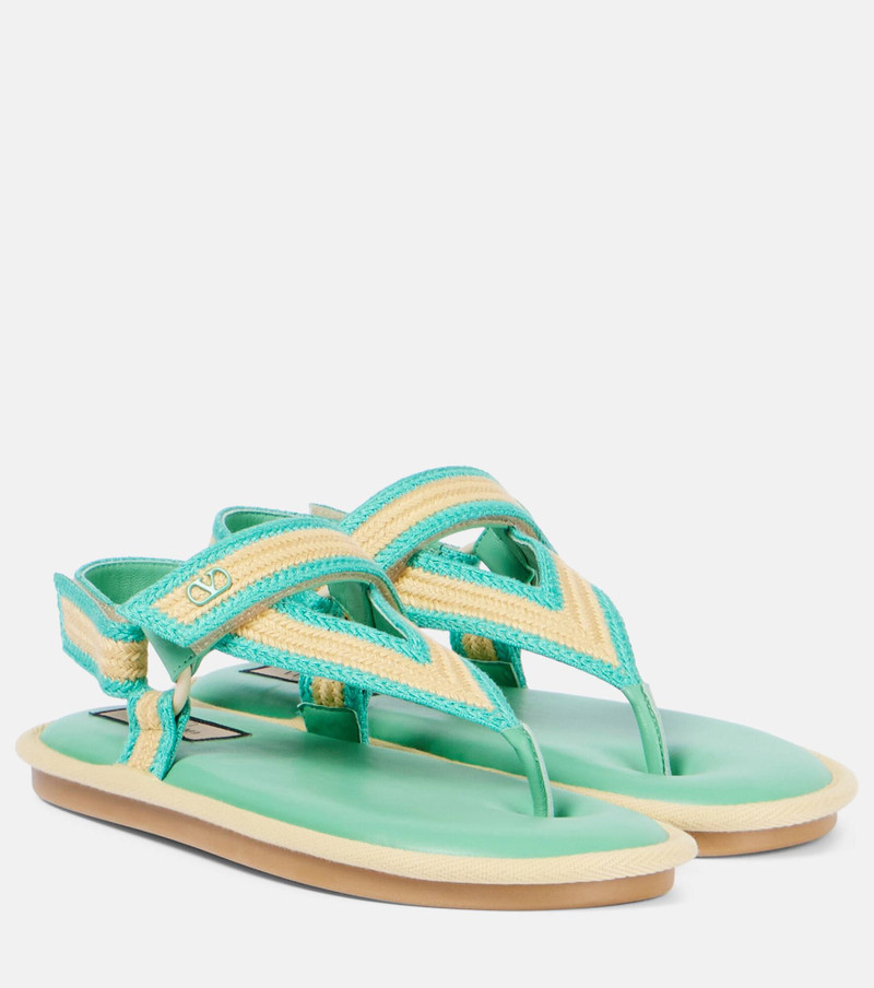 Lake Powell crochet sandals - 1
