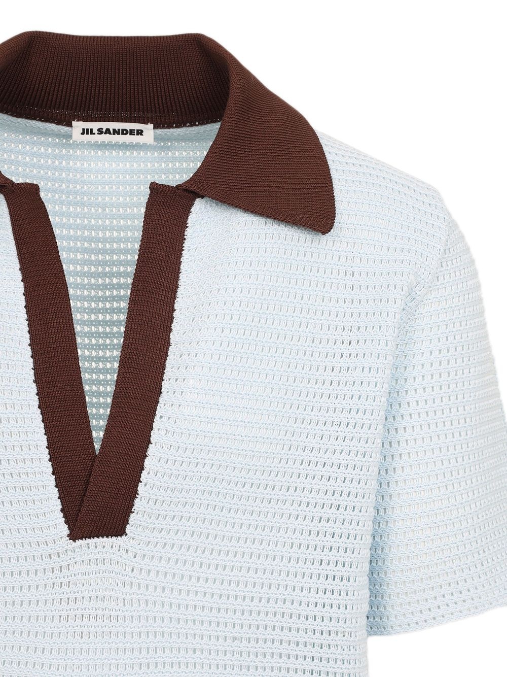 V-neck polo shirt - 3