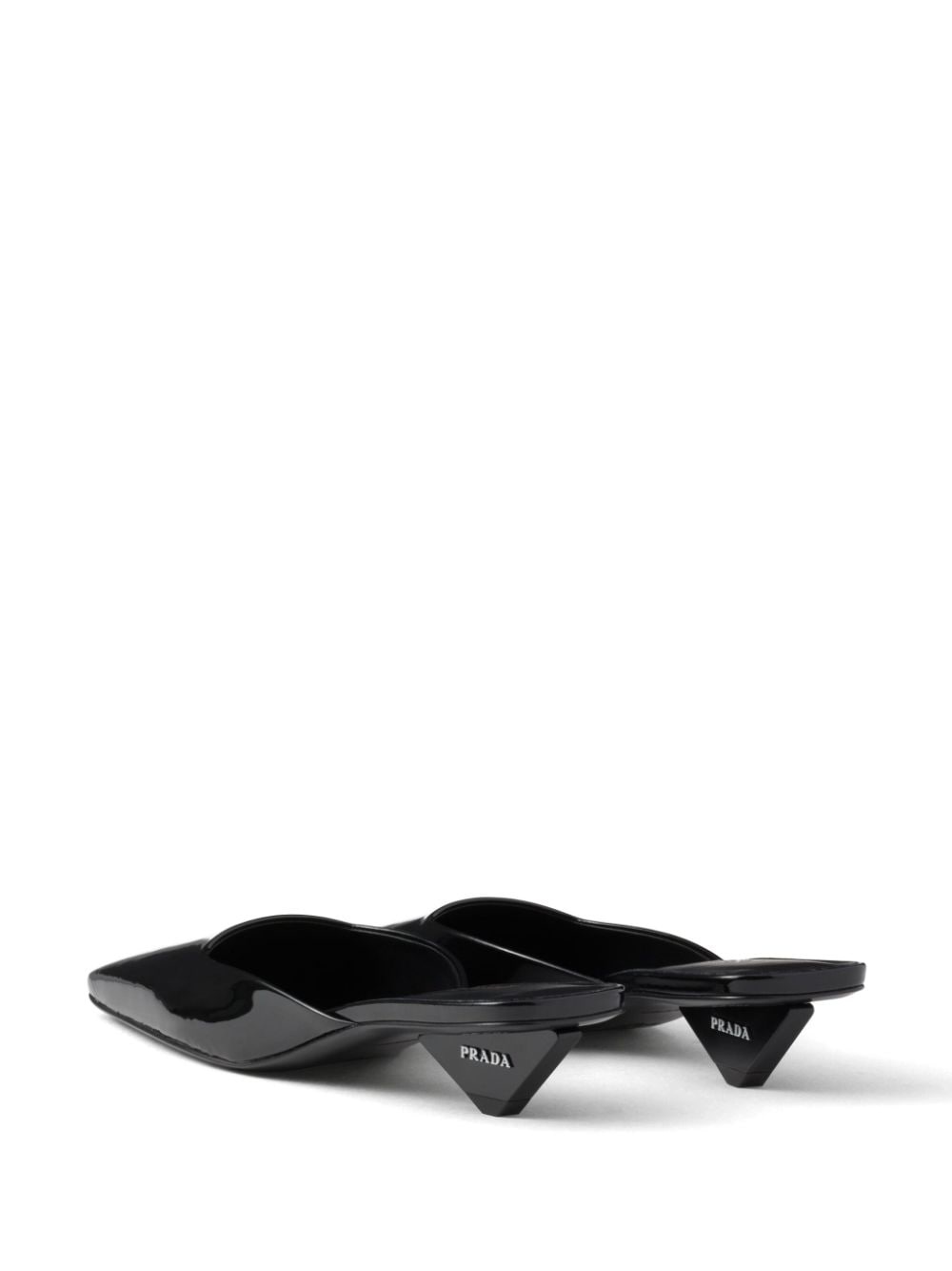 35mm patent leather mules - 3