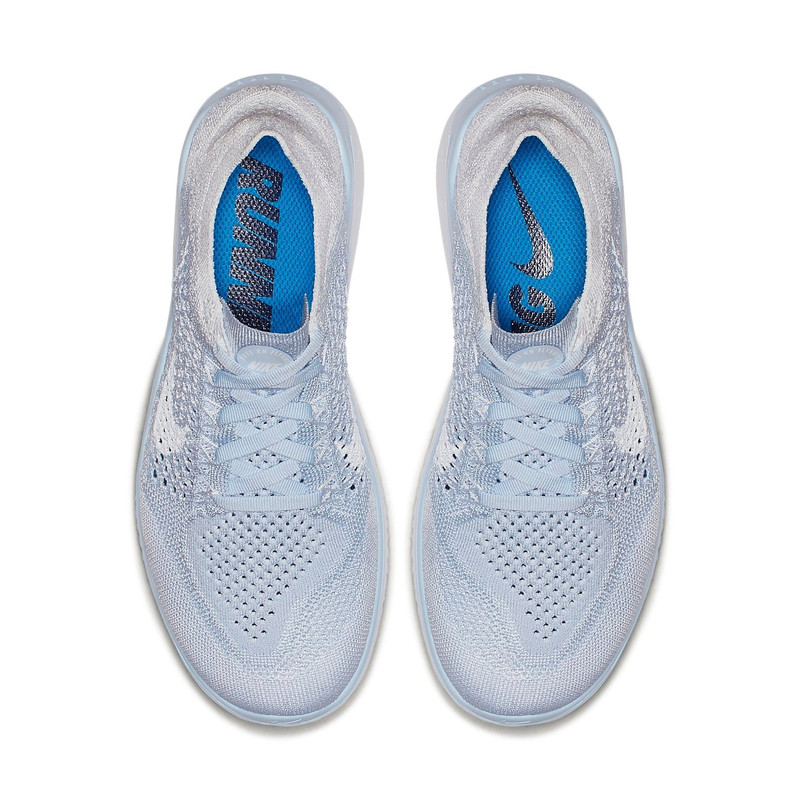 (WMNS) Nike Free RN Flyknit 2018 'Hydrogen Blue' 942839-402 4