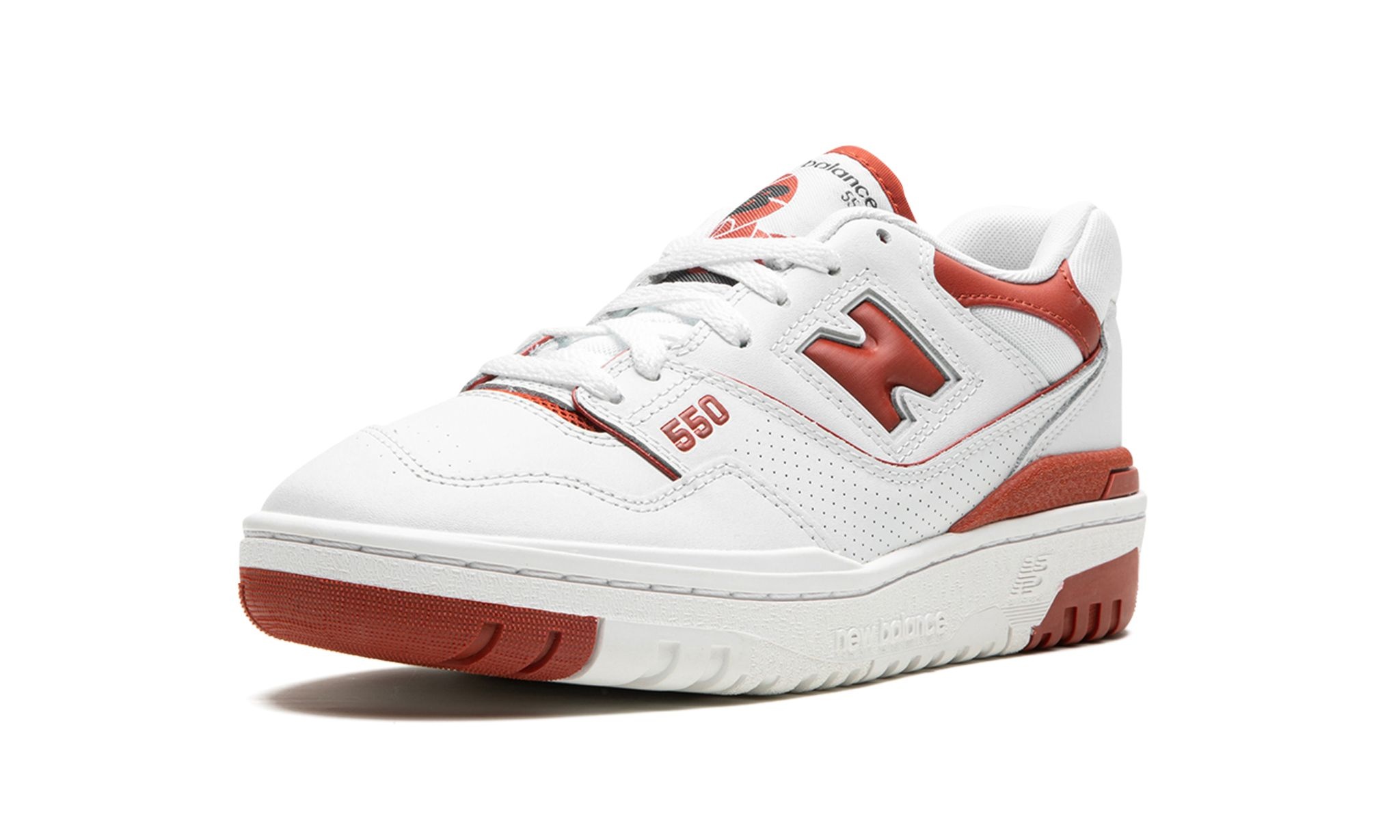 550 WMNS "Brick Red" - 4
