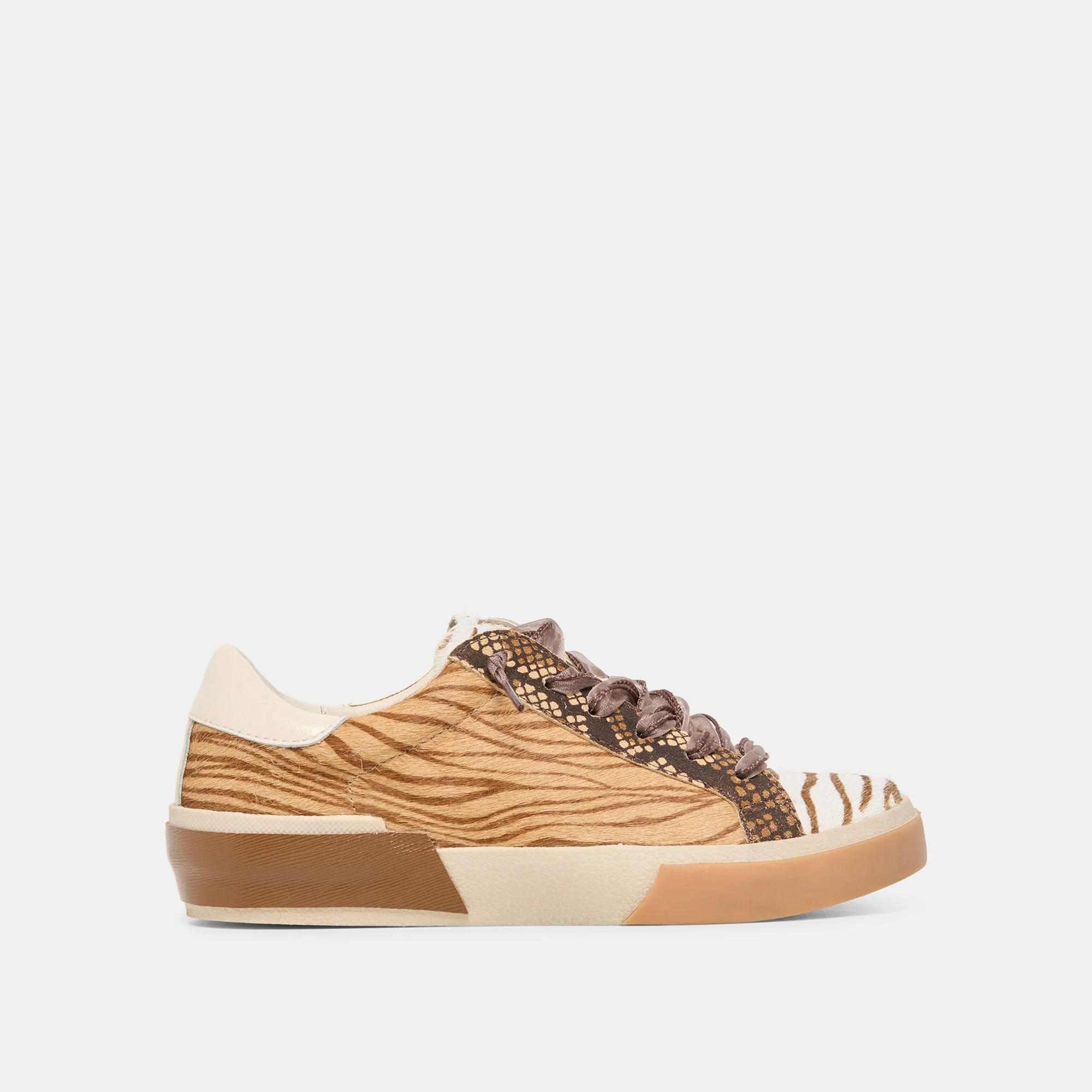 ZINA SNEAKERS ZEBRA MULTI CALF HAIR - 1