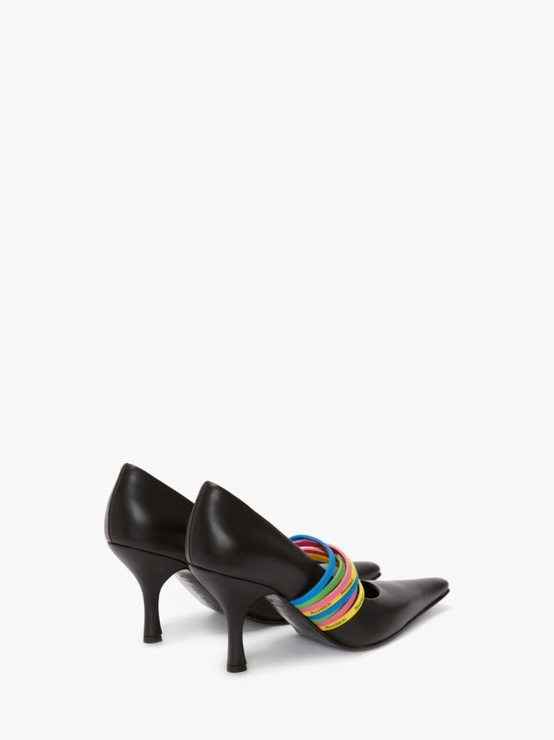 ELASTIC LEATHER PUMPS 3