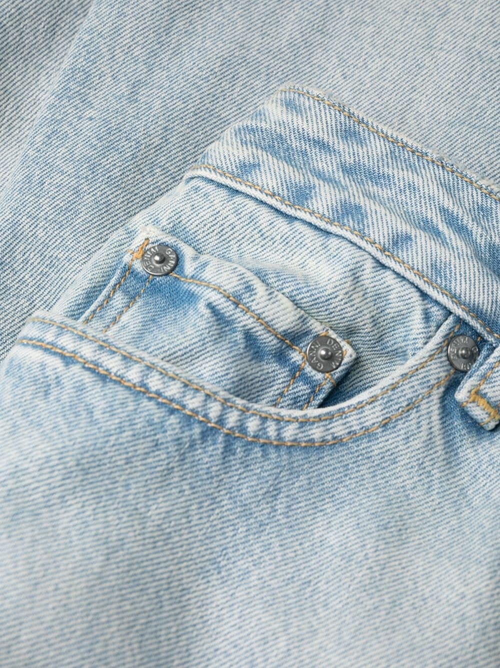 straight-leg high-rise jeans - 8