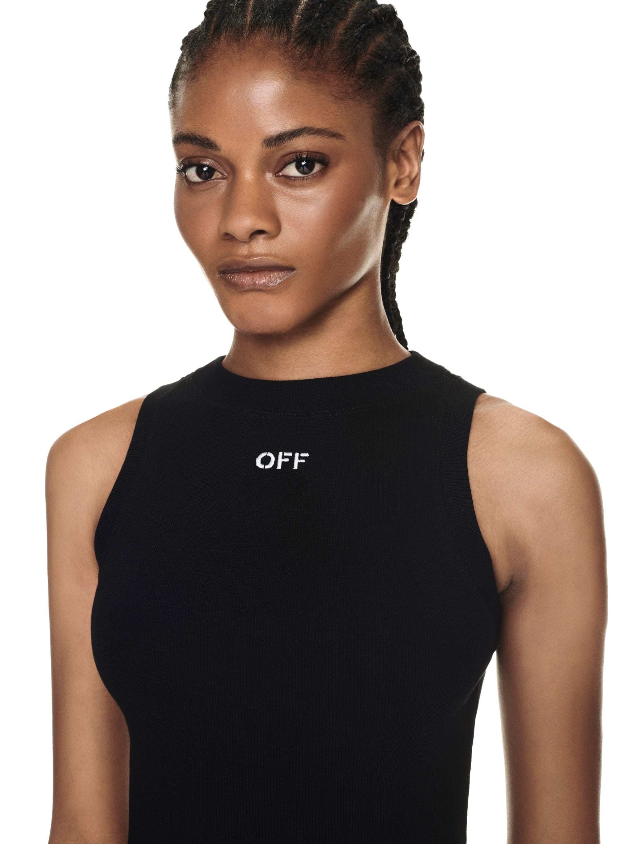 Floating Yarns Rib Hole Dress - 5