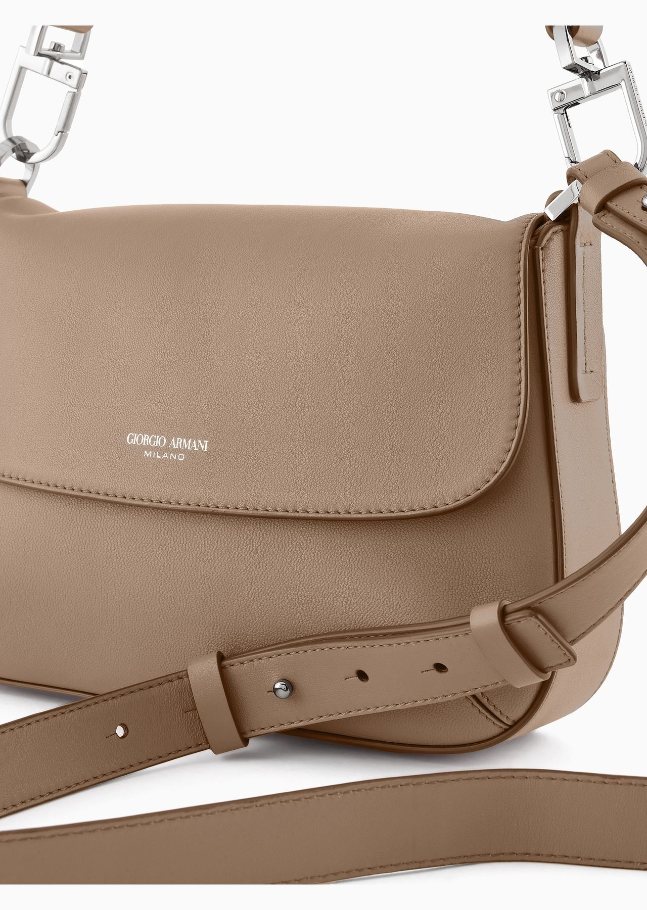 Small la Prima Soft nappa leather handbag - 5