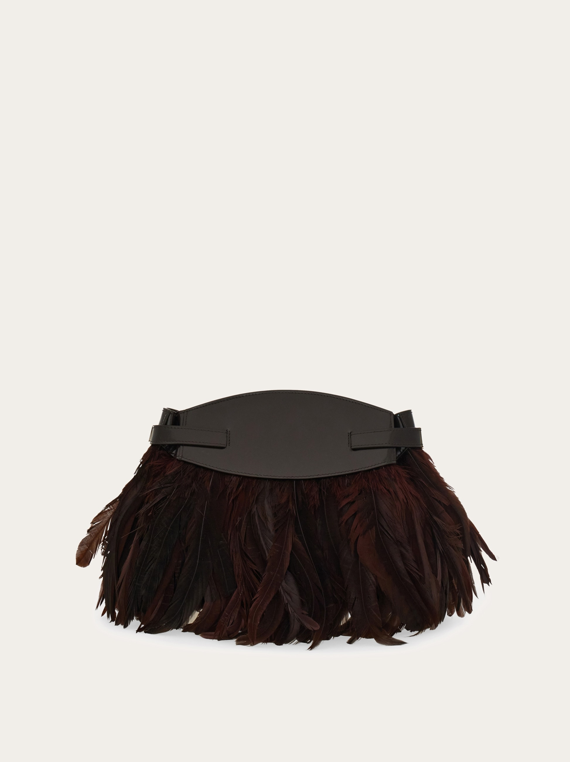 Hug soft crossbody bag with feathers (XS) - 5