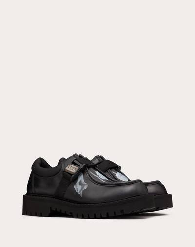 Valentino Flowersity Calfskin Derby with VLTN Buckle outlook