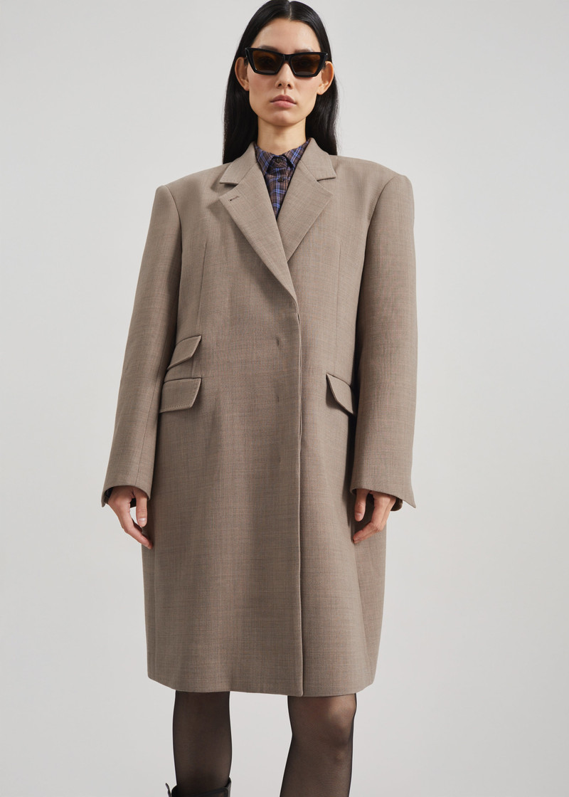 Orsta Wool Coat - Beige 5