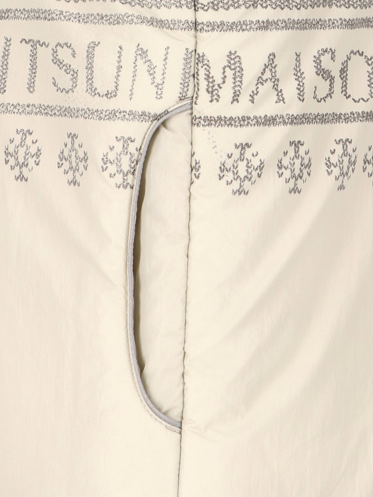 X MAISON KITSUNÉ "NORDIC BORDER" VEST - 3