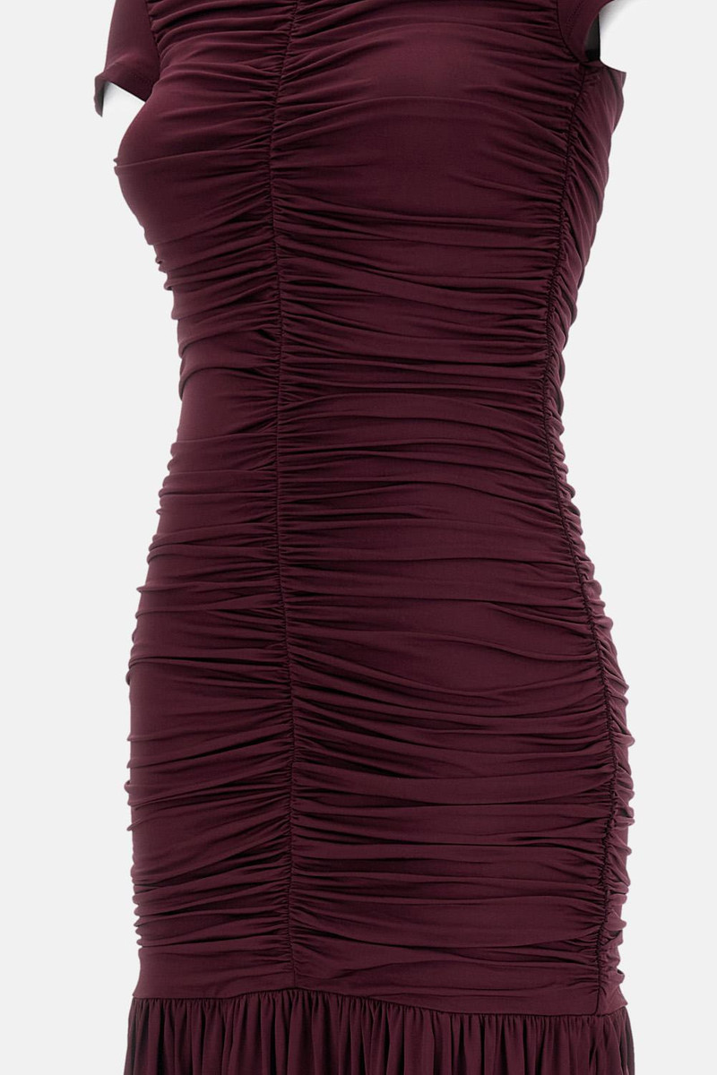 Ruched Long Dress 3