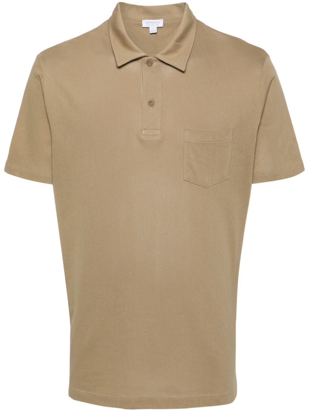 Riviera mesh polo shirt - 1