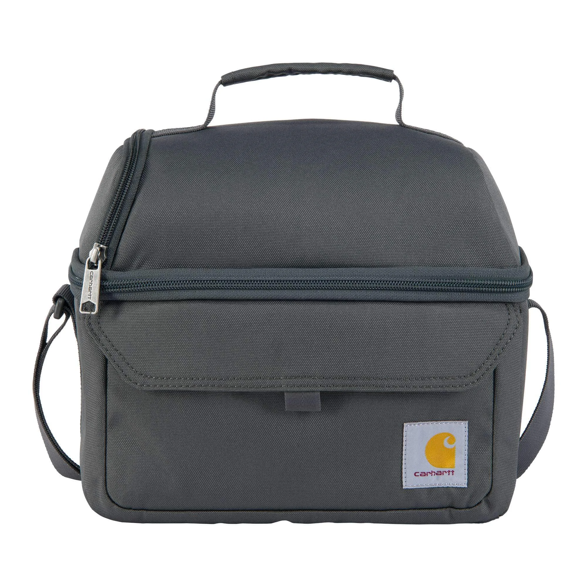 Insulated 12 Can Two Compartment Lunch Cooler - 1