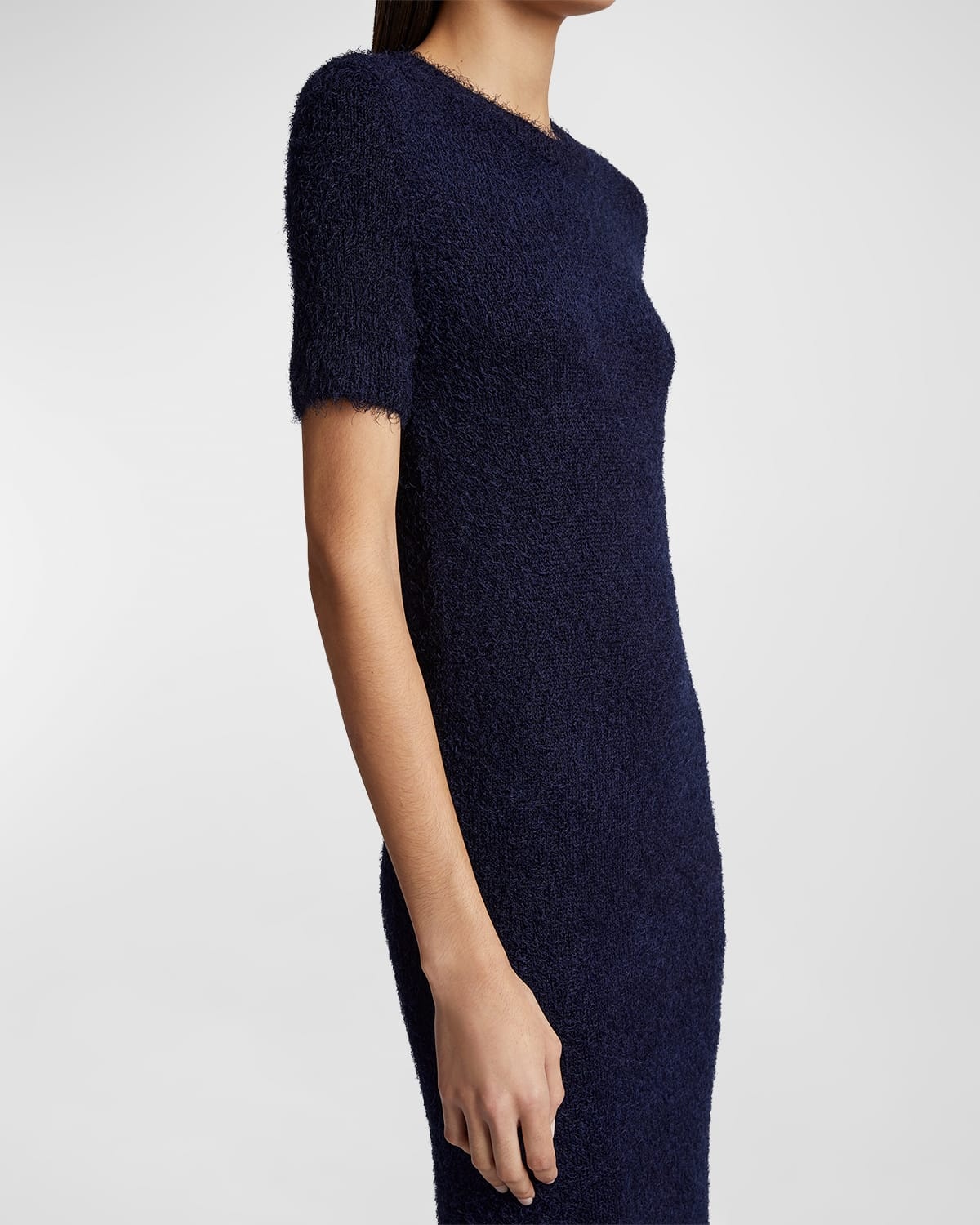 Helen Long Cashmere Dress - 7