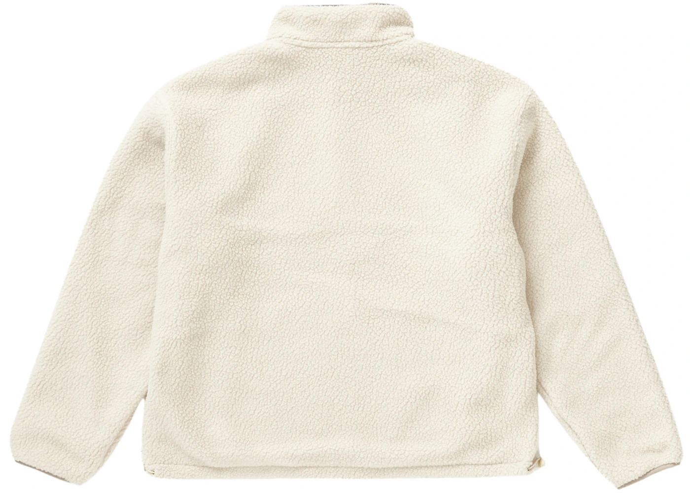 Supreme Polartec Shearling Reversible Pullover Natural - 2