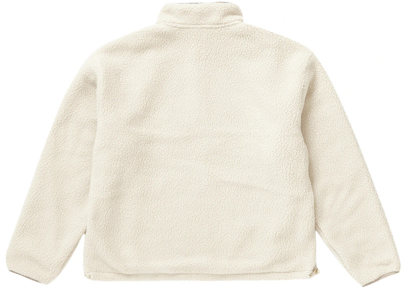 Supreme Supreme Polartec Shearling Reversible Pullover Natural outlook