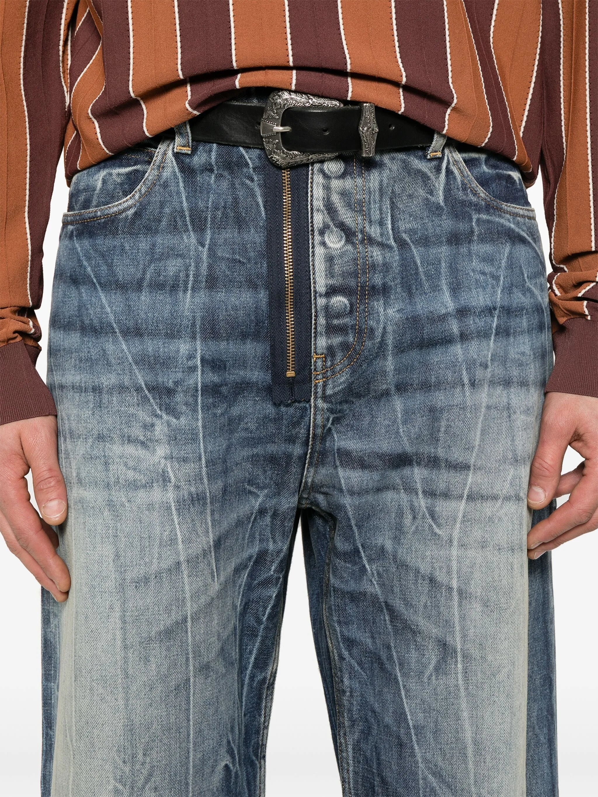 Wide-leg Jeans - 4