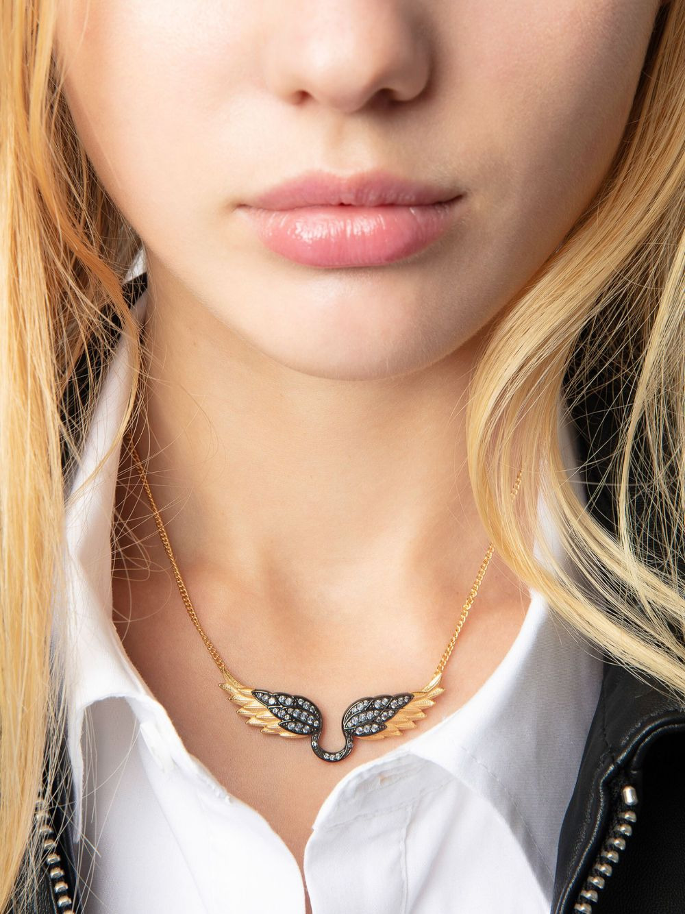 Rock Feather necklace - 3