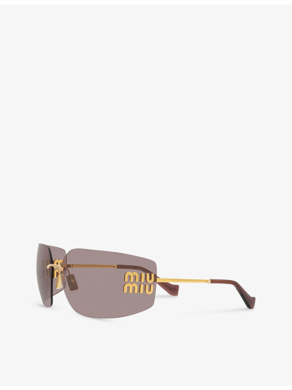 MU 54YS square-frame metal sunglasses - 3