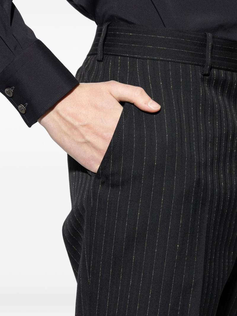 pinstripe-pattern trousers 5