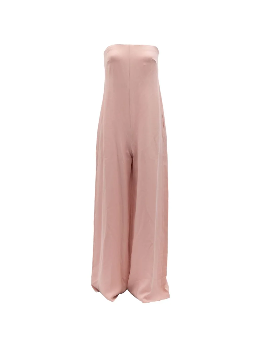 strapless wide-leg jumpsuit - 1