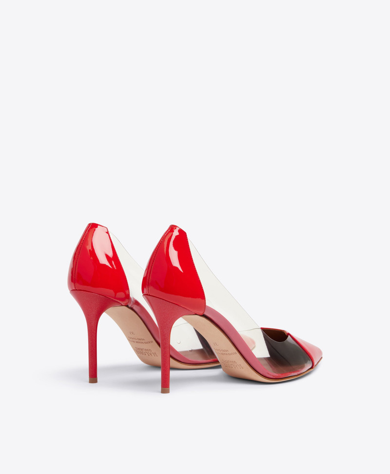 Morgan 85 - Red PVC Stiletto Heels 4