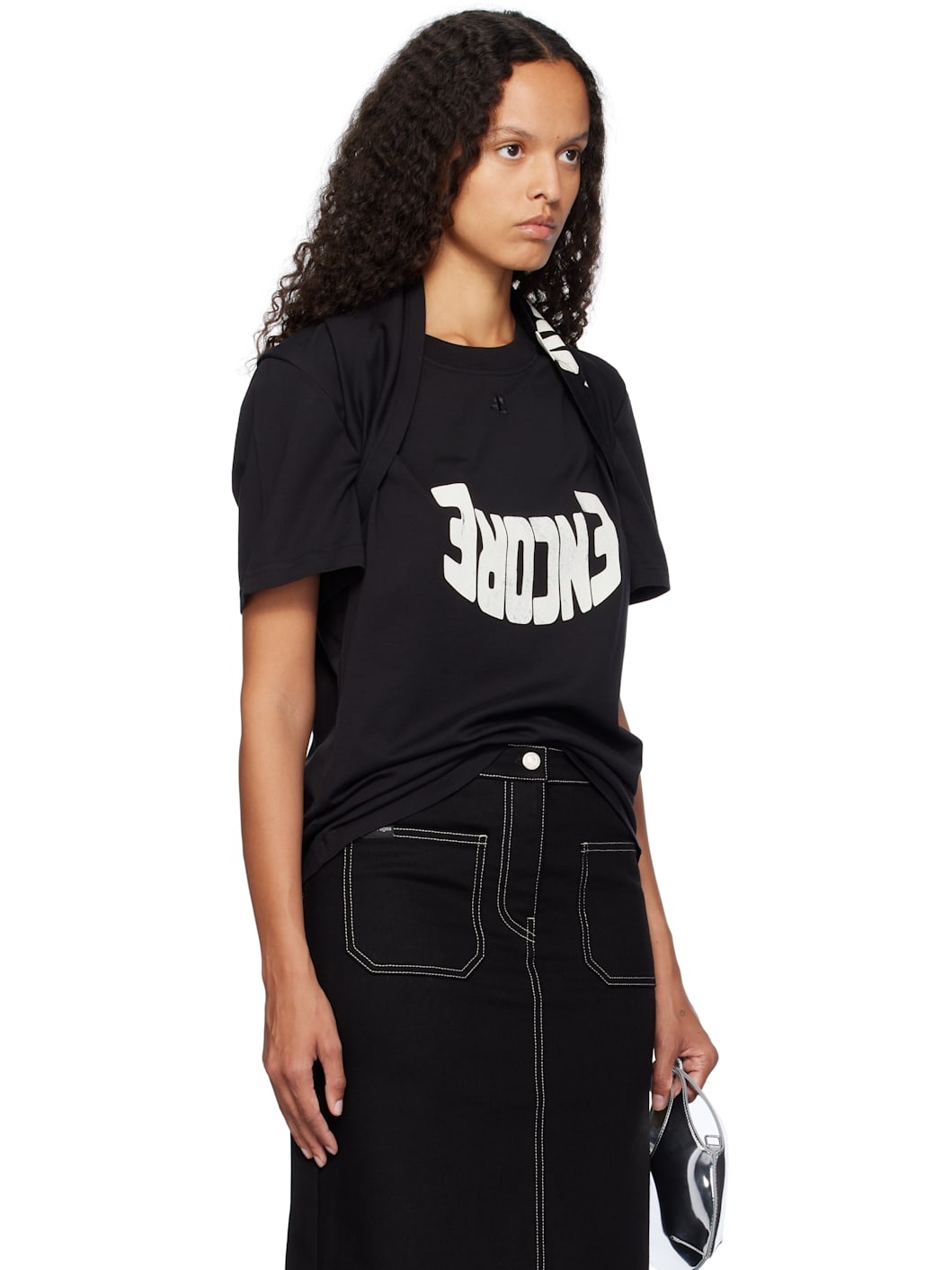 Black 'Encore' T-shirt - 2