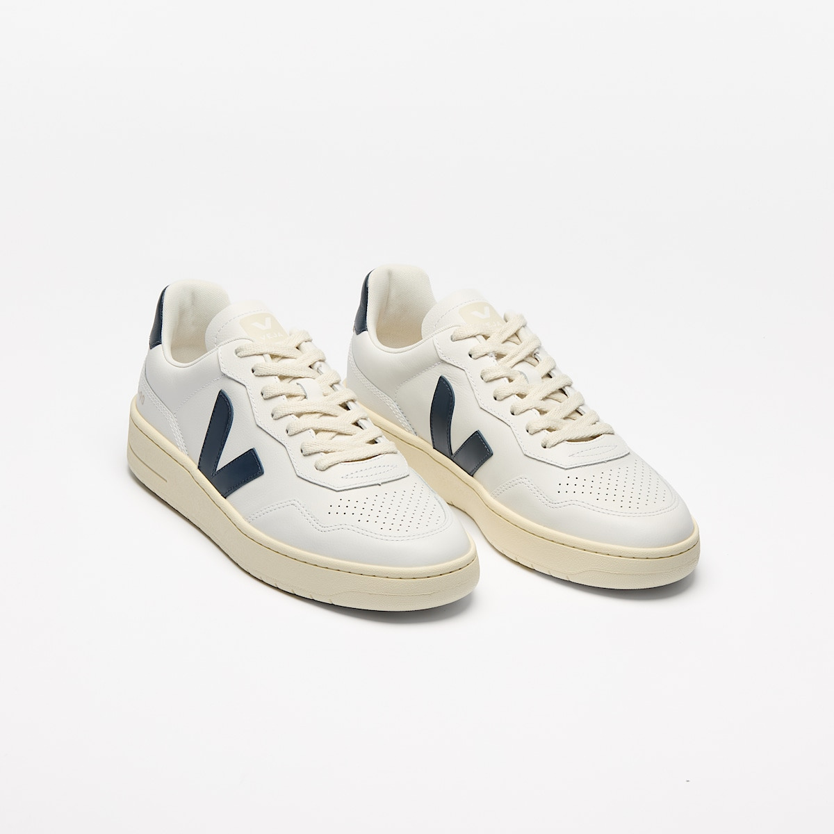 V-90 LEATHER WHITE NAUTICO - 2