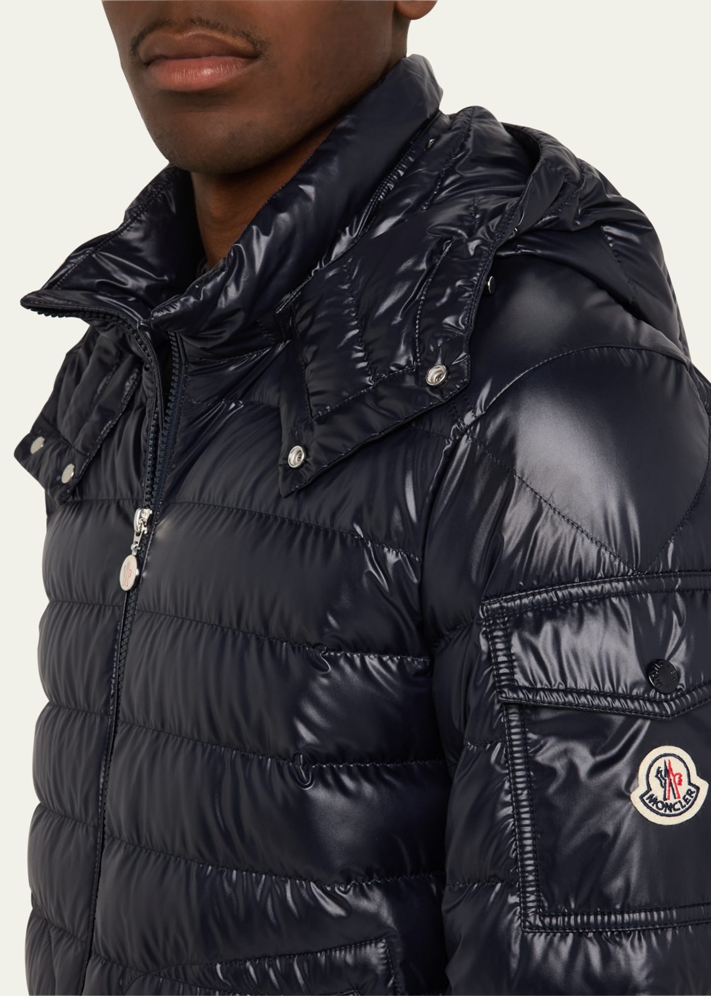 Men's Lauros Hooded Short Down Jacket - 5